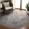 thumbnail image 2 of SAFAVIEH Vintage Tabriz Abagail Medallion Area Rug, Gray/Green, 6'7" x 6'7" Round, 2 of 10