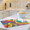 thumbnail image 2 of Iauyy Dish Drying Mat for Kitchen Counter, Super Absorbent & Hanging 16x18 / 18x24 Inch (S/M) Fantastical Atmosphere, 2 of 8