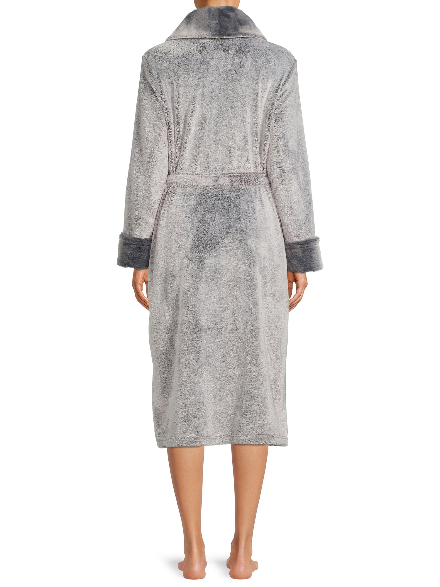 Secret Treasures Women’s and Women’s Plus Super Faux Mink Robe