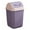 Purple, variant on Wzzjkit Trash Can Square Trash Can with Lid Office Bathroom Waste Bin Plastic Garbage Bin Odor Control Small Space Desk Side Bin Kitchen Trash Can