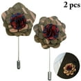 thumbnail image 1 of 2 Pcs Épinglette de Revers pour Homme Mode Décorative Créative Épinglette de Corsage Épinglette de Revers, 1 of 10