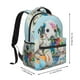 thumbnail image 2 of Disketp A Funny Little Dalmatian Puppy Mochila Estampada para Hombre y Mujer – Mochila Ligera Clásica con Múltiples Bolsillos para Universidad, Trabajo y Viajes-One Size, 2 of 5
