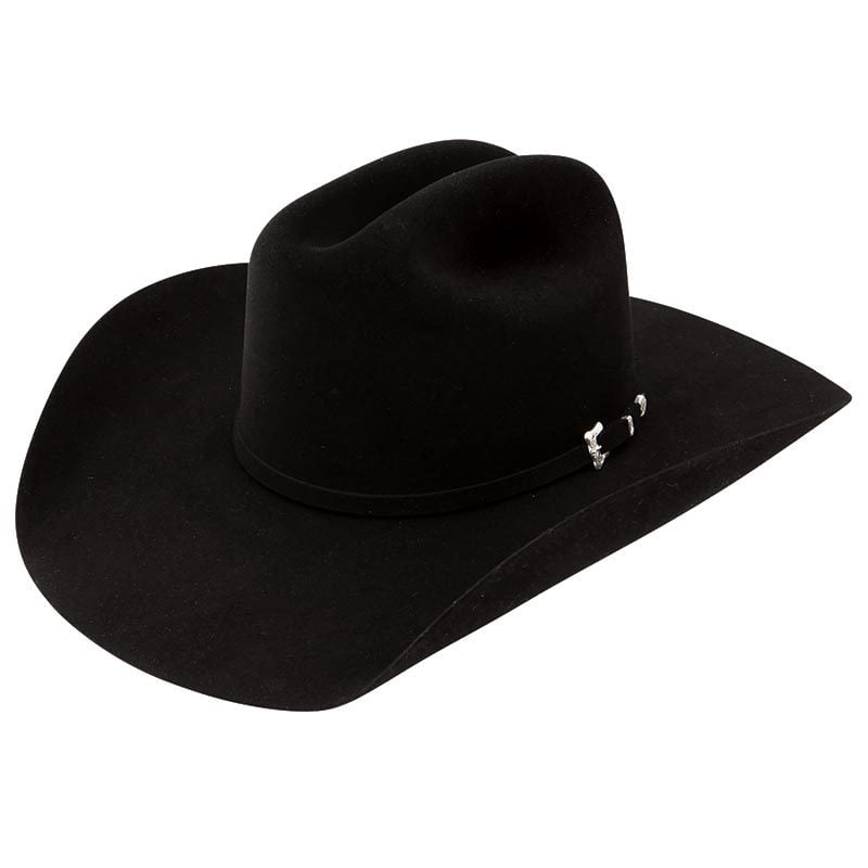 Brim Pre Creased Felt Cowboy Hat 