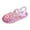 j5-Pink, variant on LIIPEE Girls Sandals Kids Summer Bow Decoration Hollow Out Soft Sole Bright Jelly Shoes Cute Lightweight Hook And Loop Princess Beach Footwear,4-4.5 Years