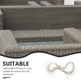 thumbnail image 3 of unbranded Material De Reparación De Ratán Beige Para Muebles Resistente Y Estético Para Proyectos Decorativos, 3 of 6