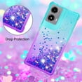 thumbnail image 4 of Funda para Motorola MOTO G Stylus 5G 2024 Transparente con Brillos Carcasa Protectora Antigolpes con Glitter Brillante, 4 of 5