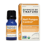 Nail Fungus Control 11ml w/Brush, Organic Antifungal Restores Cracked, Dry, Nails Damaged by Fungus
