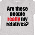 thumbnail image 4 of Inktastic Really My Relatives? Boys or Girls Toddler T-Shirt, 4 of 5