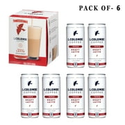 Pack Of 6 La Colombe Draft Latte Cold Brew Coffee Triple Flavor | 9 Fl Oz Per Can | GOLDENROW
