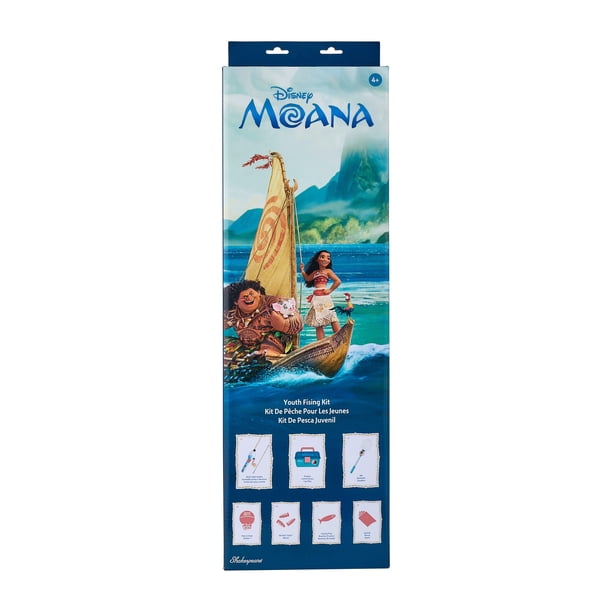 Shakespeare Disney Moana Beginner Fishing Kit - Walmart Business