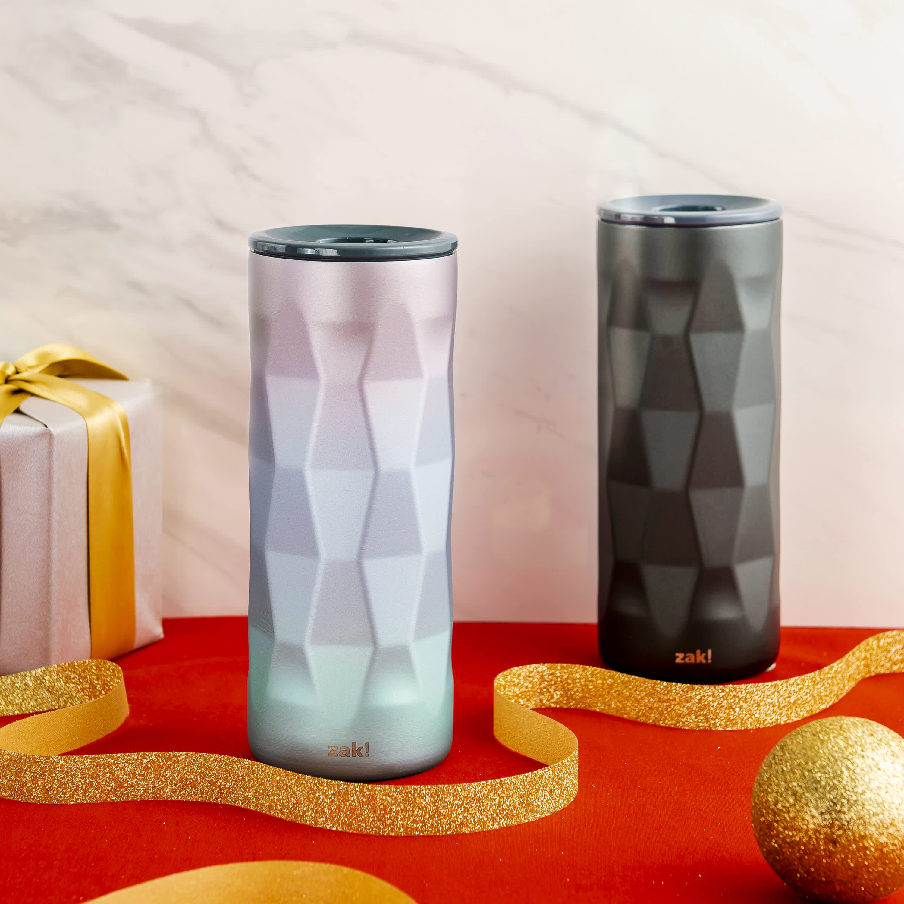 Zak Designs 16oz Stainless Steel Insulated Tumblers 2-Pack