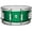 Green Sparkle, variant on Ludwig Classic Oak Snare Drum 14 x 6.5 in. Silver Sparkle