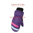 thumbnail image 3 of Fjofpr Toddler Gloves Winter Toddler Gloves Winter 5T Toddler Kids Boys Girls Gloves Winter Outdoor Windproof Warm Lock Temperature Ski Gloves（2-5Years）, 3 of 7