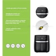 thumbnail image 4 of Smart-Tek | Freidora de Aire 5.7 Lts | Digital | Sin aceite | Air Light Fry 5 | AF2050 1700W | Color Negro/Plata, 4 of 5
