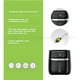 thumbnail image 4 of Smart-Tek | Freidora de Aire 5.7 Lts | Digital | Sin aceite | Air Light Fry 5 | AF2050 1700W | Color Negro/Plata, 4 of 5
