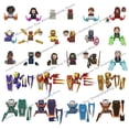 thumbnail image 2 of Disney-mini figuras de acción de anime para niños, WM6065, WM6068, WM6115, WM6118, bloques de construcción, regalos para niños qym unisex, 2 of 2