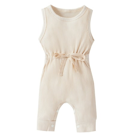 

Bmnmsl Baby Sleeveless Romper Summer Jumpsuit Stylish Romper Jumpsuit