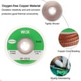 thumbnail image 3 of Solder Wick Braid No-Clean Desoldering Braid 0.12 Inch x 5 Feet 1 Pack, 3 of 5