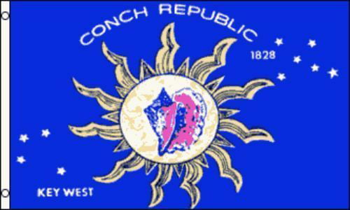 Details about   Key West 2x3ft Flag of Key West Flag 2' x 3' Conch Republic Country Banner