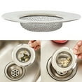thumbnail image 2 of Hariumiu Stainless Steel Mesh Sink Strainer Trap Bath Hair Drain Hole Metal Flume Filter-, 2 of 8