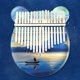 thumbnail image 2 of 17 Teclas Thumb Piano, con Tune Hammer Case Kits de Instrumentos Musicales, Acrílico Thumb Piano Partituras Talladas Kits de Inicio Pa B Baoblaze piano de pulgar kalimba, 2 of 8