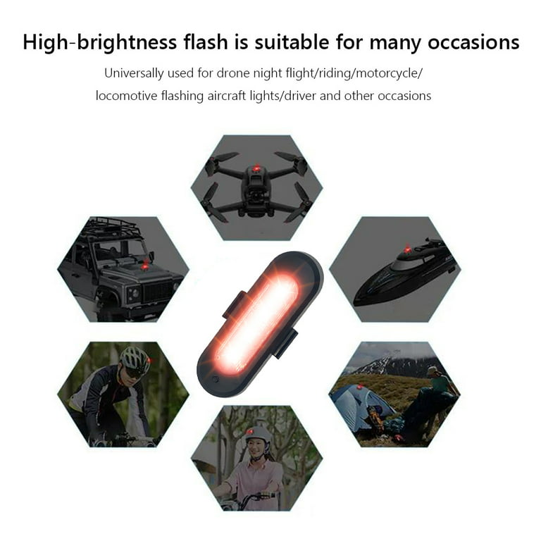 LED Strobe Lights Remote Control Anti Collision Light for Drone