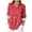 Red, variant on vigerkar Womens Long Sleeve Button Down Shirts Collared Tops Dressy Casual Patriotic Printed Blouses Shirt (White, XL)