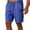 Blue, variant on ZKCCNUK Mens Shorts Casual Solid Color Beach Shorts Casual Pants Fashionable and Versatile Shorts S-3XL