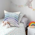 thumbnail image 4 of Boho Rainbow Classroom Throw Pillow Covers, Book Center Calming Corner Playroom Decor Pillow Case, Blue Pillow Cover, I Am Kind Smart Brave Confidence 18x18 Inch Pillowcase, 4 of 6