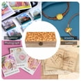 thumbnail image 5 of 7.9×2.3 In Wooden Boxes Durable Easy To Use Dustproof Prevent Slippery Delicate And Cabinet Leopard Skin Print Style OrangeRed_4, 5 of 8
