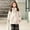 Beige, variant on OGLCCG Girls Winter Faux Fur Coats Warm Long Sleeve Full Zipper Furry Sherpa Jackets Soft Outdoor Windproof Thermal Outerwear with Pockets 5-14 Years