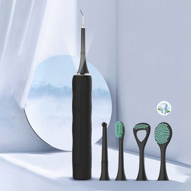 Lingouzi Sonic Electric Tooth Cleaner Toothbrush Cleaning Kit