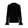 thumbnail image 5 of FDGIU ‌‌‌‌Women's Long Sleeve Tops - Blouse Dressy Casual Shirts Fall Winter Business Work Outfits, 5 of 6