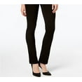 thumbnail image 3 of INC International Concepts Women's Incessentials Curvy-Fit 5-Pocket Bootcut Jeans Black Size 4, 3 of 3