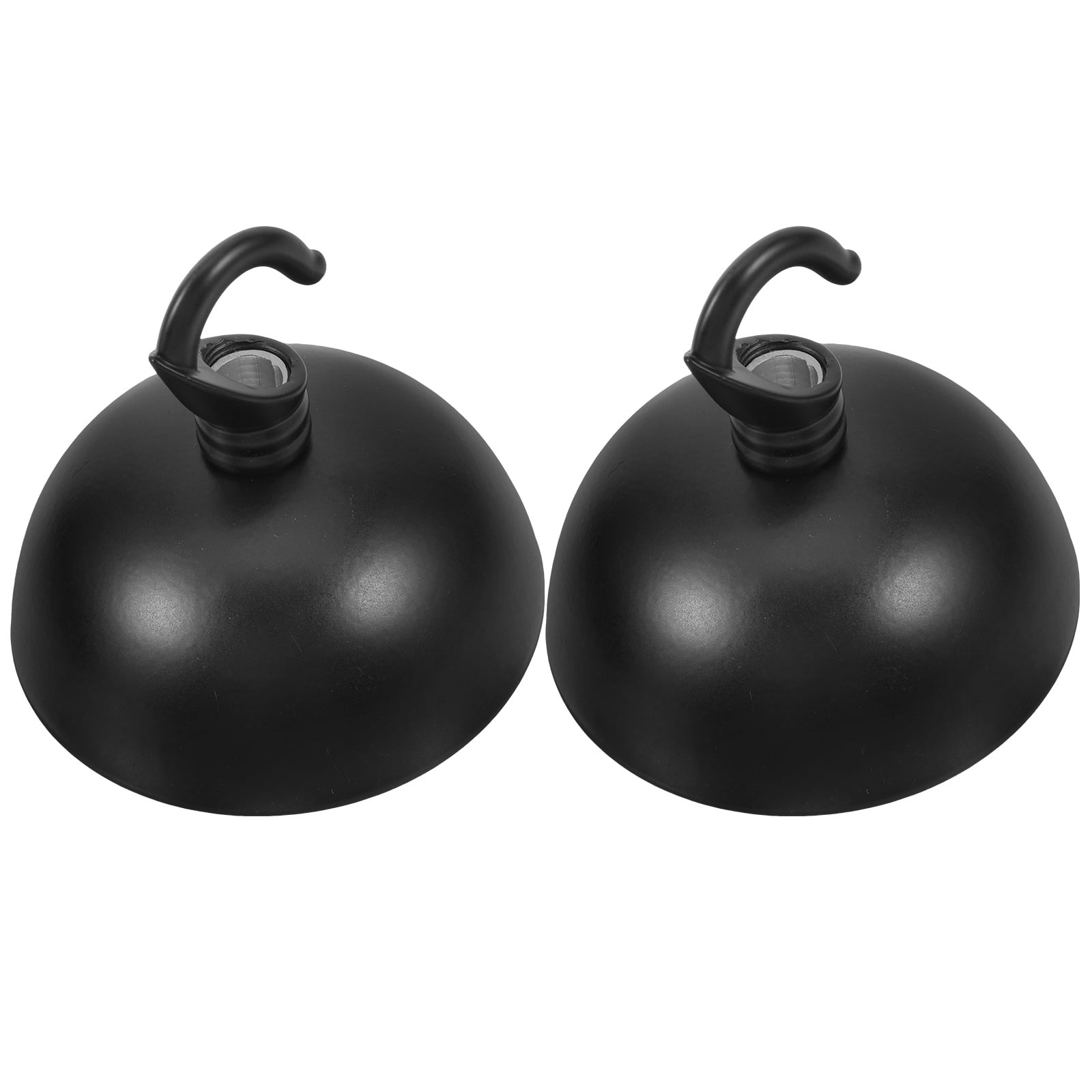FOMIYES 2-Pack Black Canopy Accessories for Ceiling Light Fixtures with Design, Ideal for Bedroom Lighting