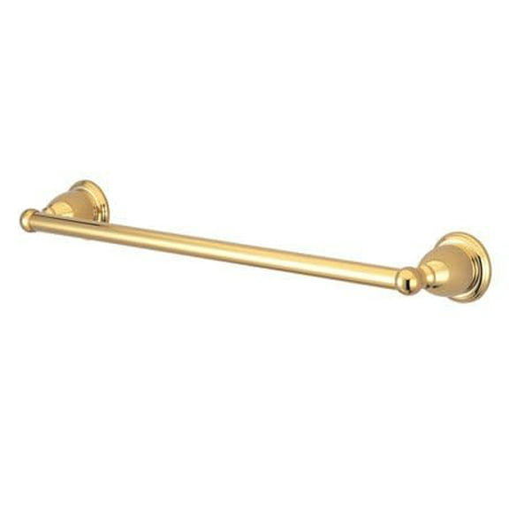 Elements Of Design Eba1752pb 18" Towel Bar From The New Orleans Collection - Brass