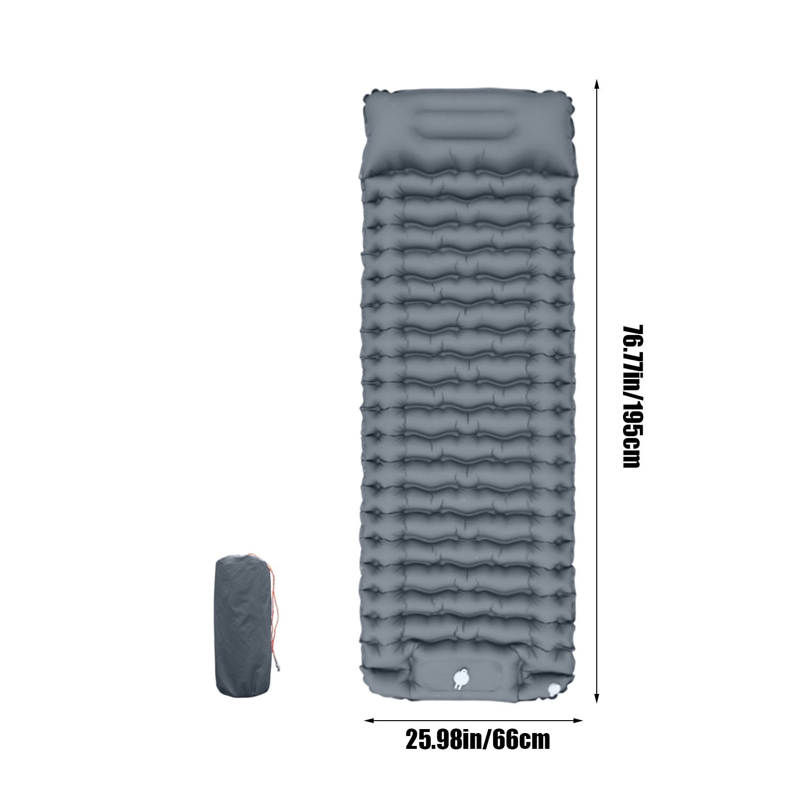 up to 65% off karymi Outdoor Inflatable Mat Very Light Nylon Foot Pad Portable Sleeping Mat Inflatable Bed Camping Hiking Tent Mat Travel Accessories Sports and Outdoors