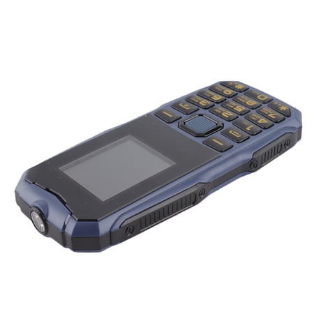 BOKYAN 2G Unlocked Cell Phone Dual SIM 1.8 Inch Color Screen Big Keys High Volume Blue 4.80 in / 12.19 cm