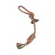 thumbnail image 2 of Cuerda de algodón para perros con nudos – Cuerda resistente para la dentición de cachorros, juguete interactivo de tira y afloja para la limpieza bucal y el alivio de las encías., 2 of 6