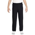 thumbnail image 1 of Gildan Mens Heavy Blend Sweatpants, XL, Black, 1 of 2