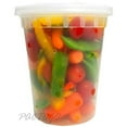 thumbnail image 6 of PCM 32 oz. Heavy Duty Round Deli Food Soup Plastic Container w/Lid 100% BPA Free (Pack of 24 Sets), 6 of 6