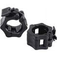 thumbnail image 6 of Olympic Barbell Clips - 1 Inch Pair - Quick Release Barbell Collar Non Slip Locking Weight Clips - Barbell Clamps for Weightlifting Bar & Olympic Weight Bar, Black, 6 of 10