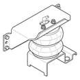 thumbnail image 5 of Firestone Industrial Helper Spring Kit 2170 Ride-Rite; Air Spring; Frame Mount; 3200 to 5000 Pound Leveling Capacity; Adjustable from 5 to 100 PSI; Rubber, 5 of 5