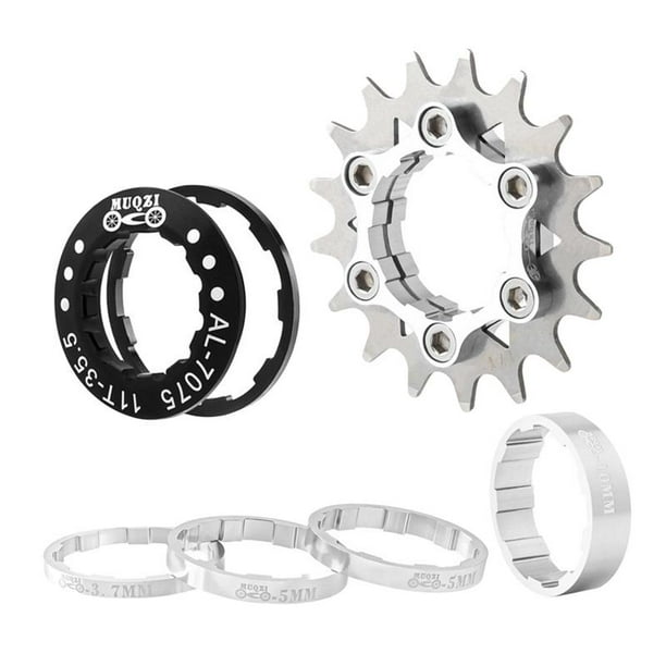 Bike Single Speed Fixie Cassette Cog 17T Fixed Gear Conversion Kit