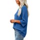 thumbnail image 5 of Neewe Women's Casual 3/4 Sleeve T-Shirts Round Neck Tunic Tops Basic Tees Blouses Business Pullover, 5 of 6
