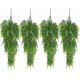thumbnail image 1 of 4pcs 81cm Artificial Boston Helecho Planta trepadora Vid Planta colgante Helecho Interior Exterior Vid artificial Plantas colgantes falsas Decoración para balcón Pared Boda Hogar Jardín, BR-Life esquí esquí Gafas de esquí, 1 of 5