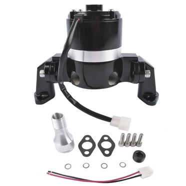 NEWZQ 35 GPM High Flow Rate Aluminum Electric Water Pump for SBC Small Block Chevy 262-400 Engine