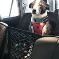 thumbnail image 3 of EeaseCA Filet d'Isolation pour Animaux de Compagnie Siège de Voiture pour Chien Filet de Protection Portable pour Voiture Auto (Noir), 3 of 7