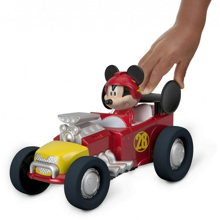 Mickey and The Roadster Racers Jump N' Race Hot Rod Car Toy with