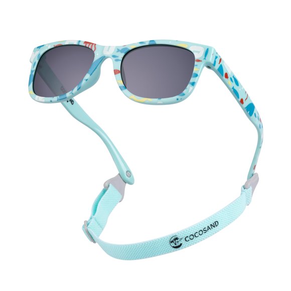 Gafas de sol para bebés COCOSAND flexibles polarizadas UV 0-24 meses
